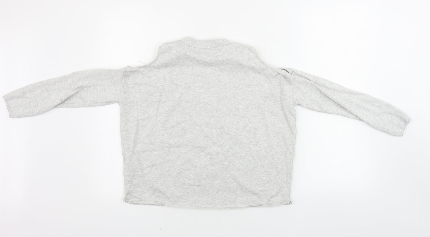 New Look Girls Grey   Pullover Jumper Size 12-13 Years