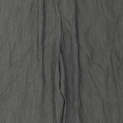 Phase Eight Womens Grey Striped  Trousers  Size 12 L23 in