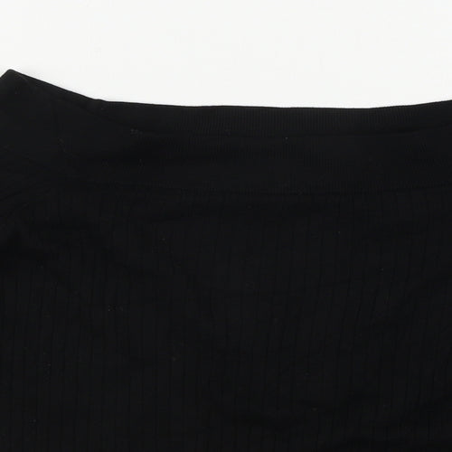 H&M  Womens Black Houndstooth  Pullover Jumper Size L