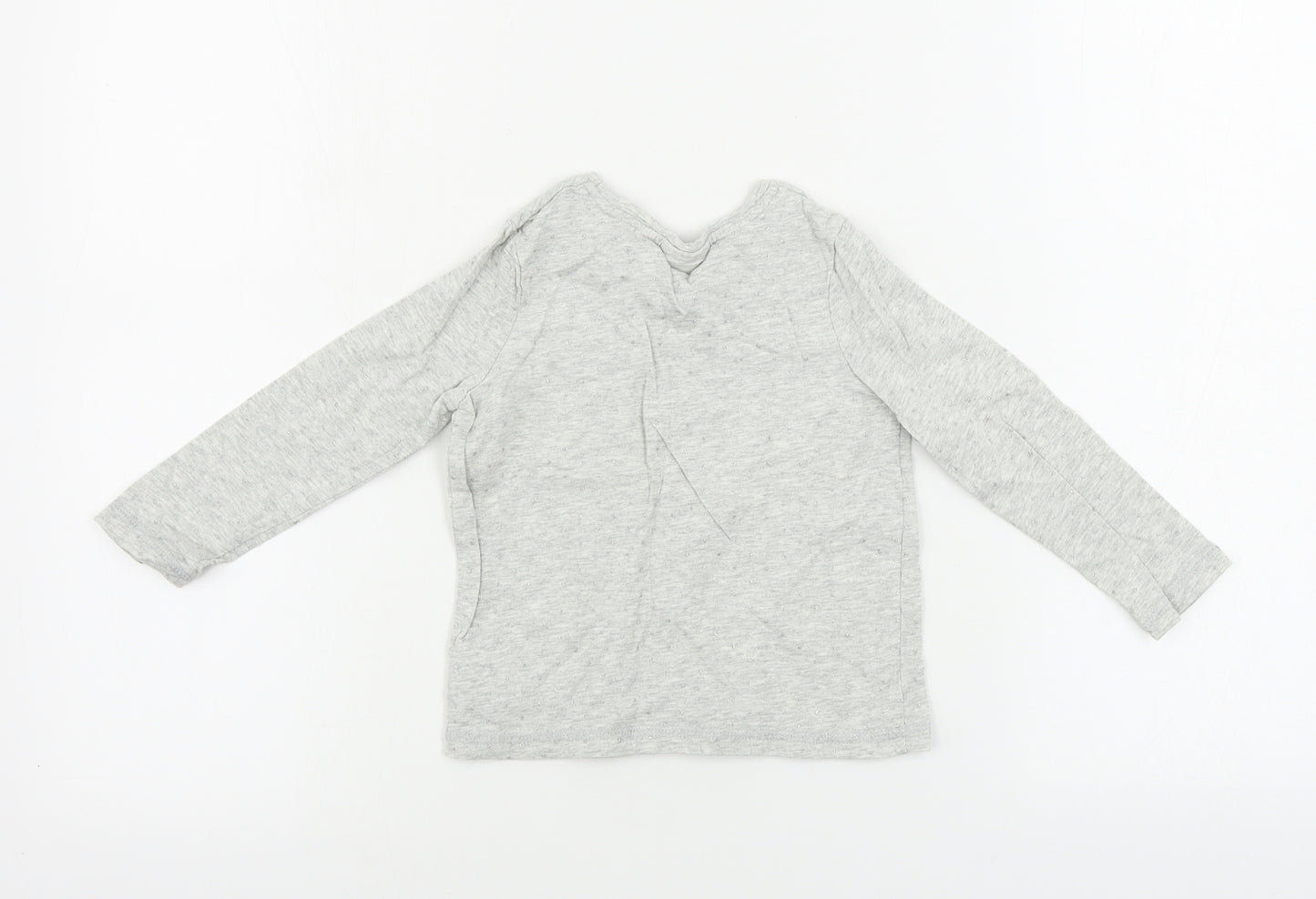 NEXT  Girls White Striped  Basic T-Shirt Size 2 Years