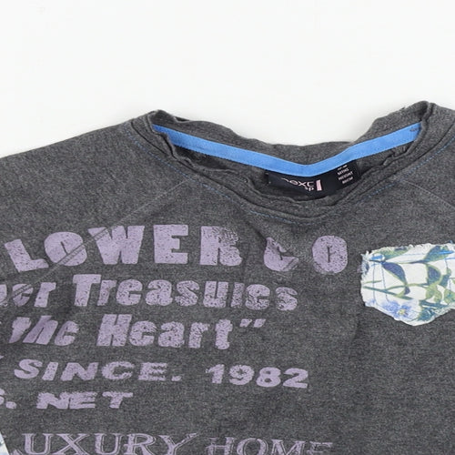 NEXT  Girls Grey   Basic T-Shirt Size 12-18 Months