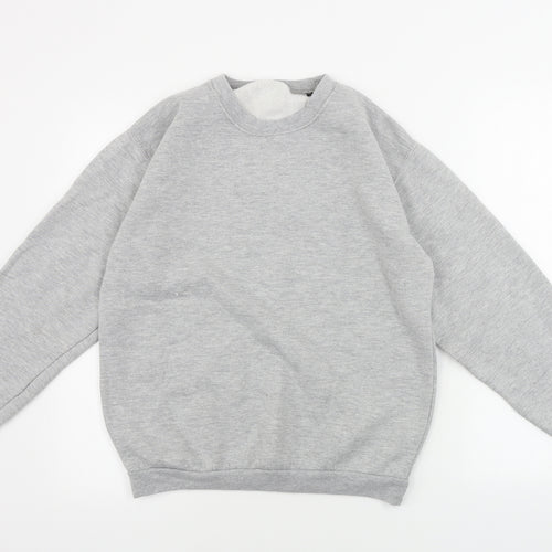 B&C collection  Mens Grey   Pullover Jumper Size M