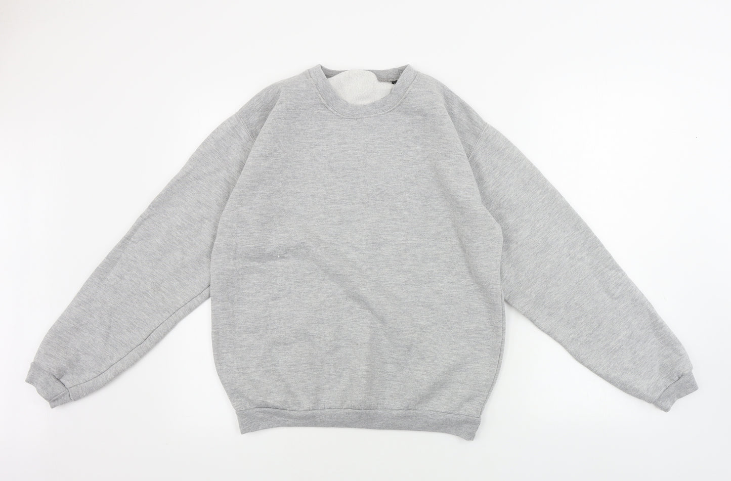 B&C collection  Mens Grey   Pullover Jumper Size M
