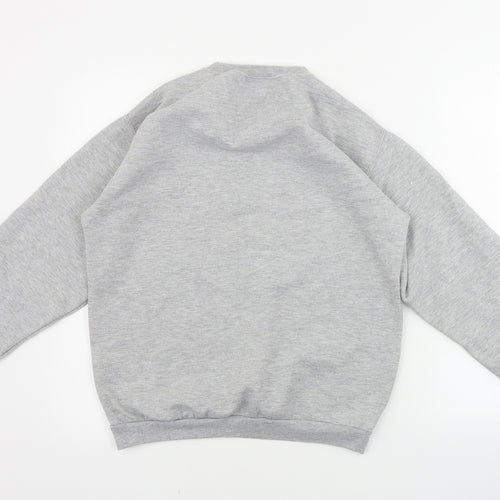 B&C collection  Mens Grey   Pullover Jumper Size M