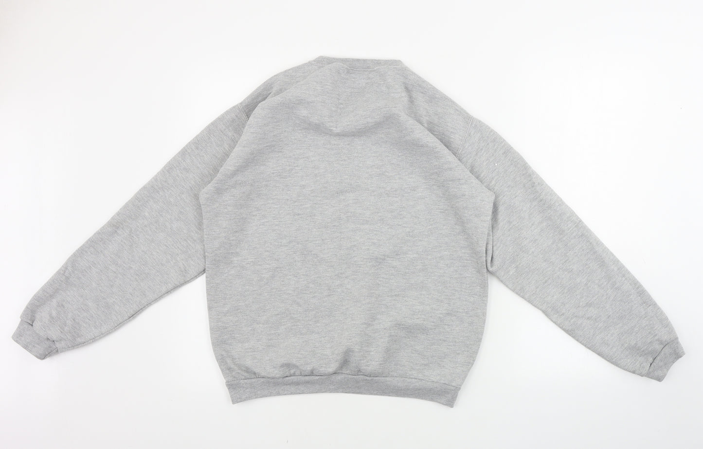 B&C collection  Mens Grey   Pullover Jumper Size M