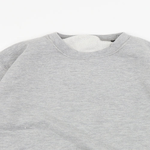 B&C collection  Mens Grey   Pullover Jumper Size M