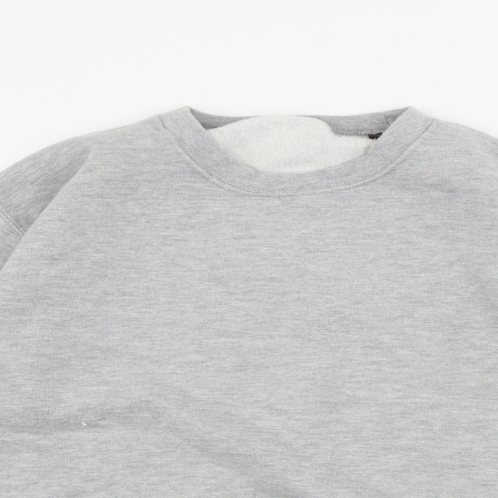 B&C collection  Mens Grey   Pullover Jumper Size M