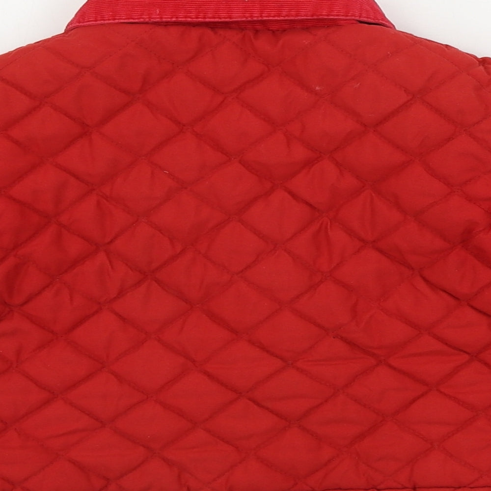 Ralph Lauren  Boys Red   Cardigan Jumper Size 3 Years