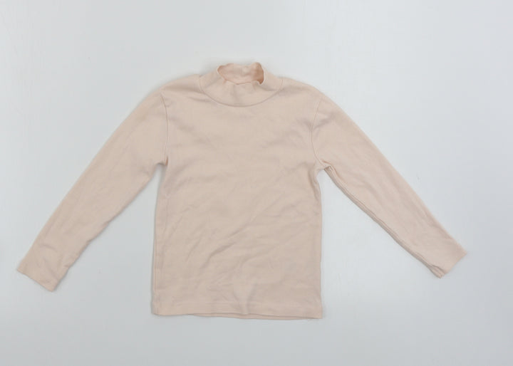 George  Girls Pink   Basic T-Shirt Size 4-5 Years