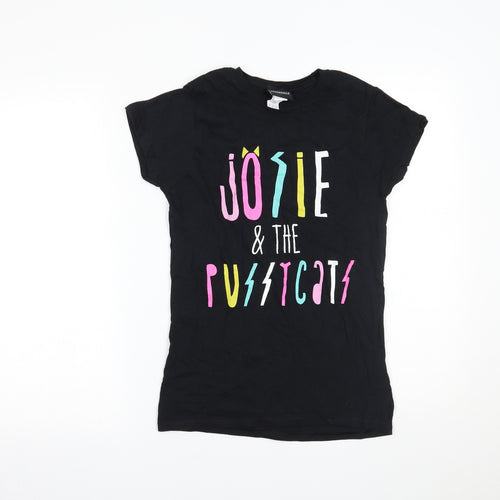 Gildan Womens Black   Basic T-Shirt Size S  - Riverdale