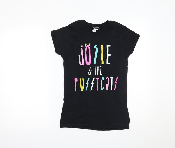 Gildan Womens Black   Basic T-Shirt Size S  - Riverdale