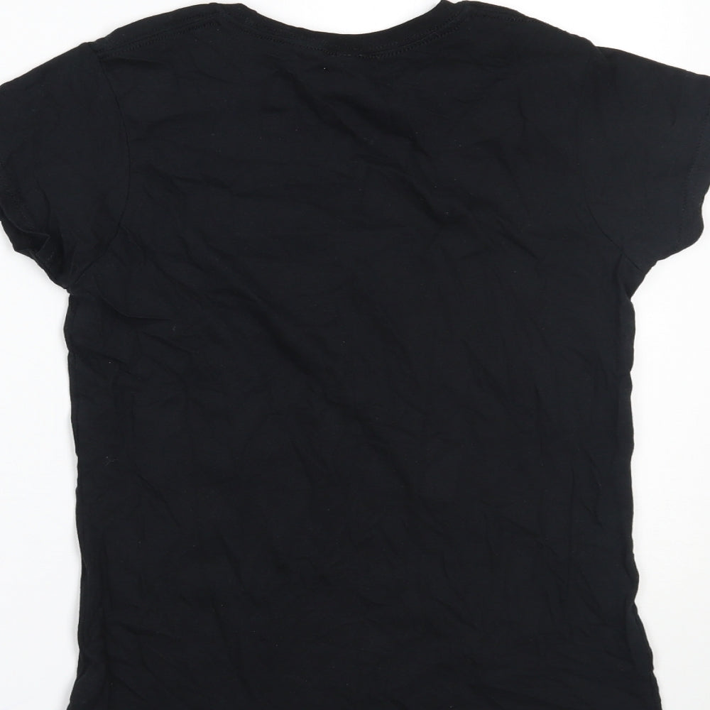 Gildan Womens Black   Basic T-Shirt Size S  - Riverdale