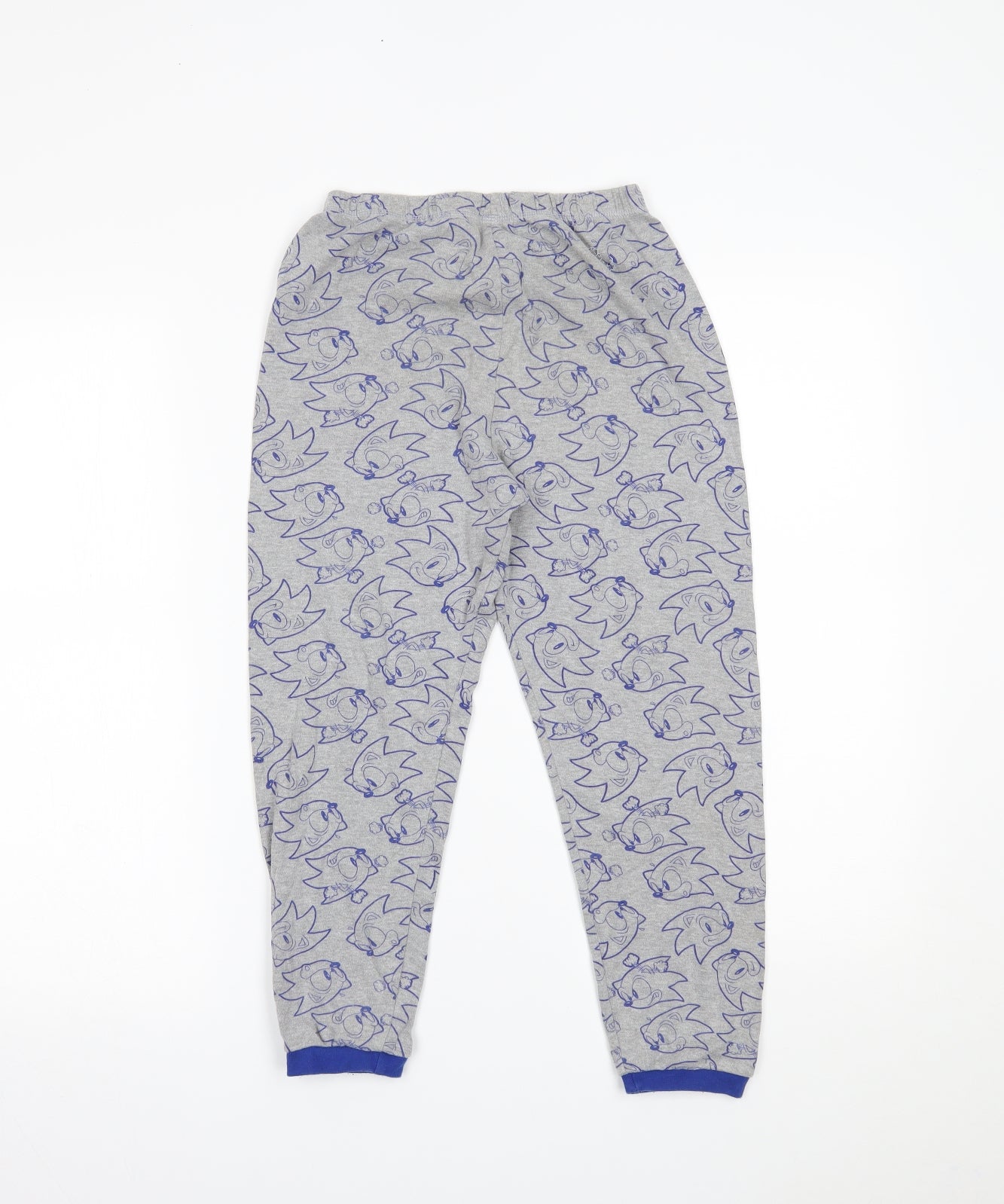 George Boys Grey    Pyjama Pants Size 8-9 Years  - Sonic The Hedgehog