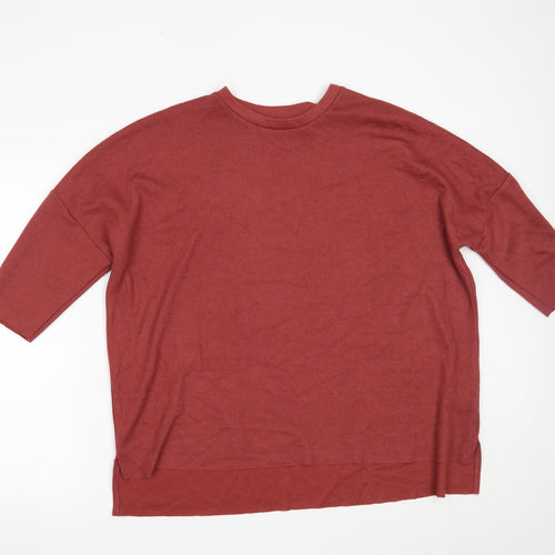 Primark Womens Red   Basic Polo Size M