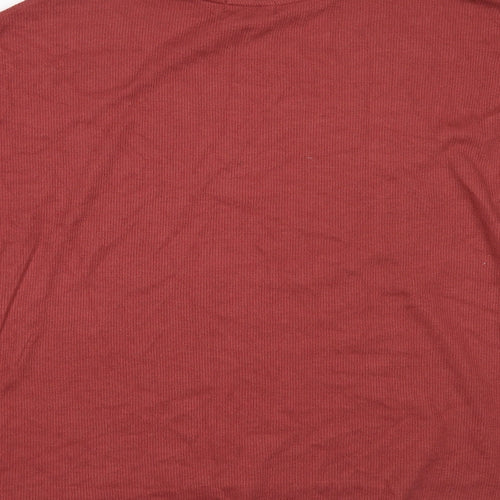 Primark Womens Red   Basic Polo Size M
