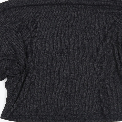 New Look Womens Grey   Basic Blouse Size S
