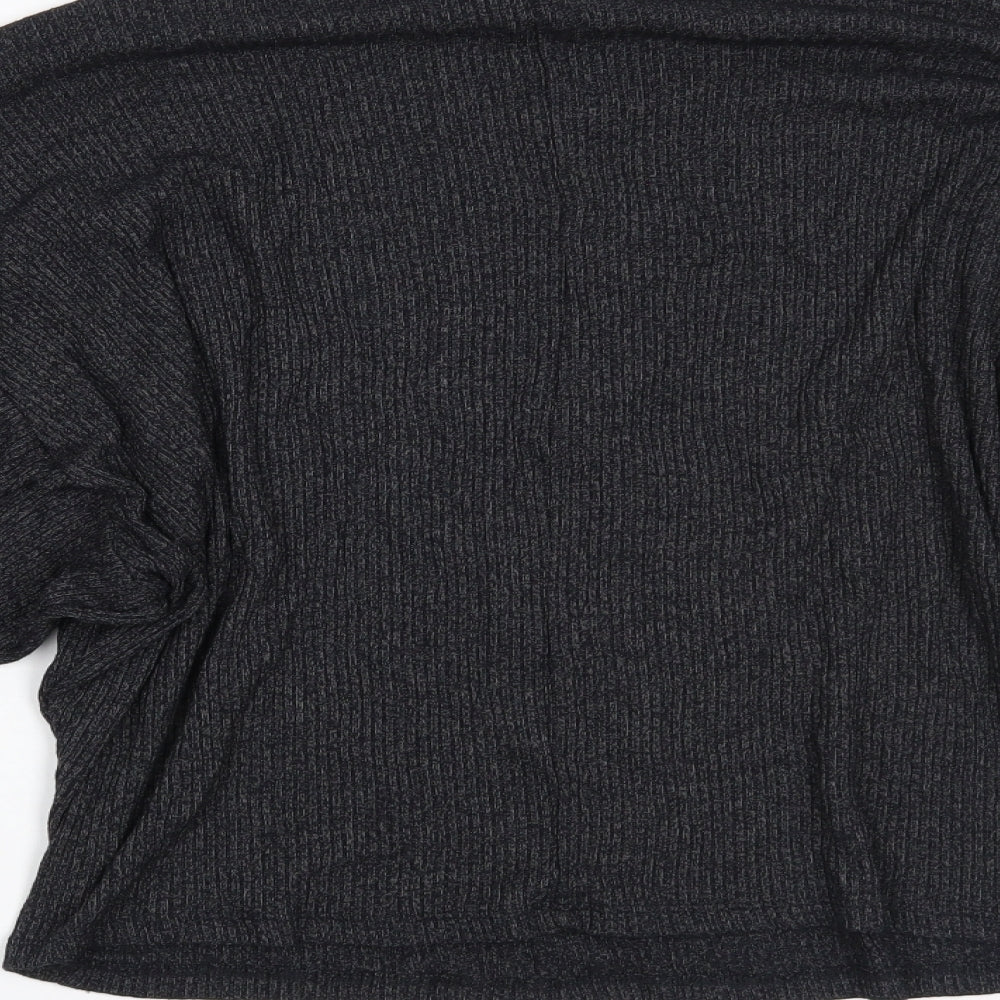 New Look Womens Grey   Basic Blouse Size S