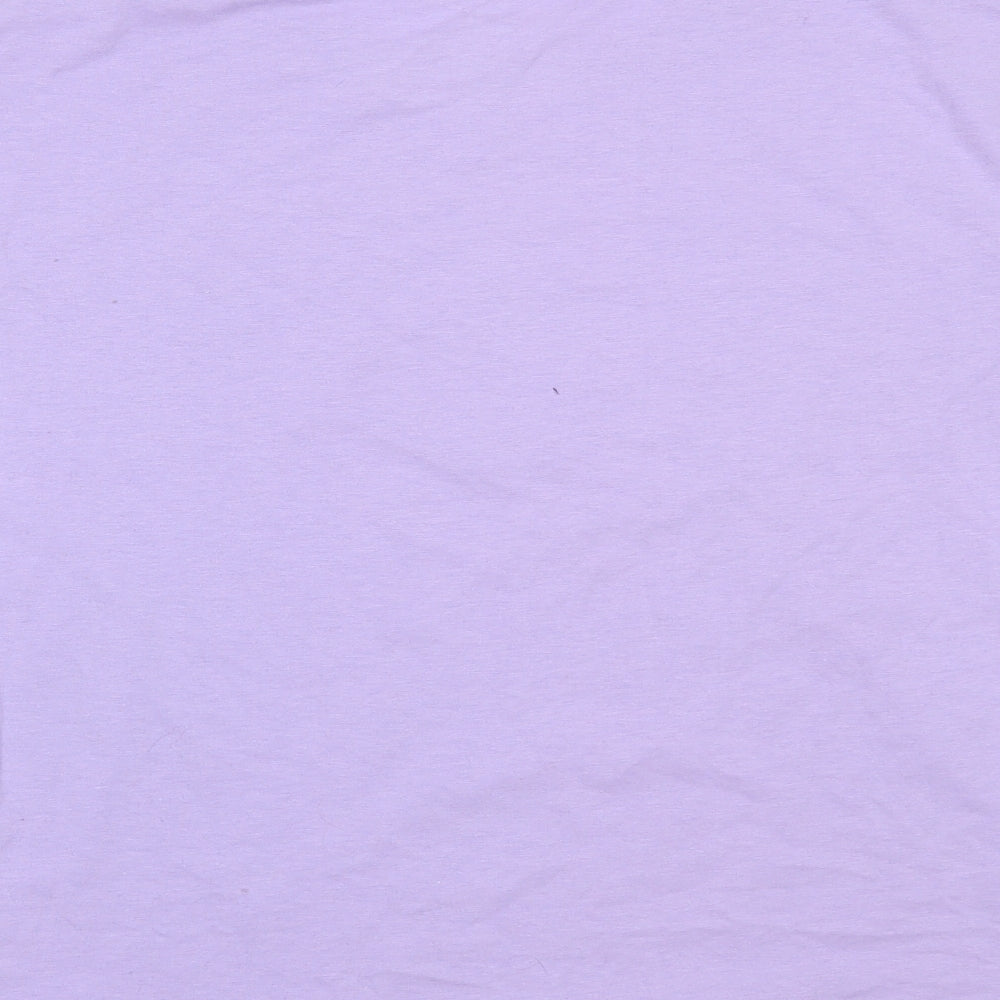 SheIn Womens Purple   Basic T-Shirt Size L