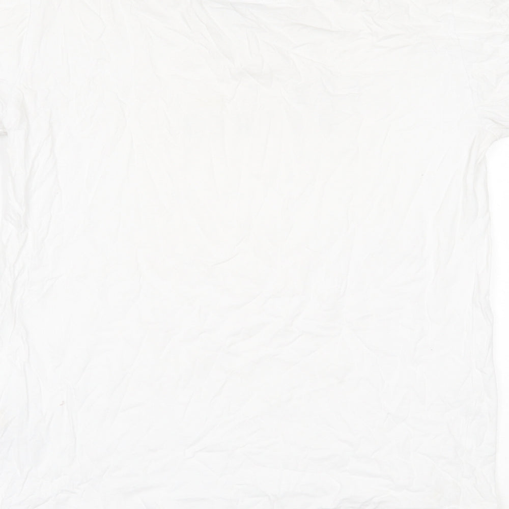 Primark Womens White   Basic T-Shirt Size S
