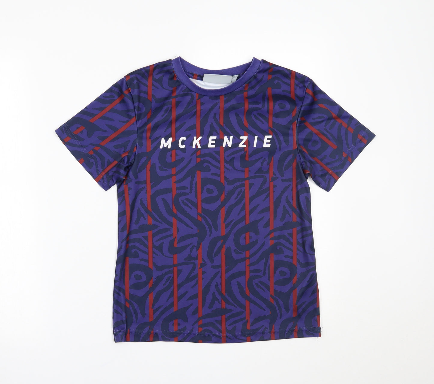 McKenzie Boys Purple   Jersey T-Shirt Size 12-13 Years