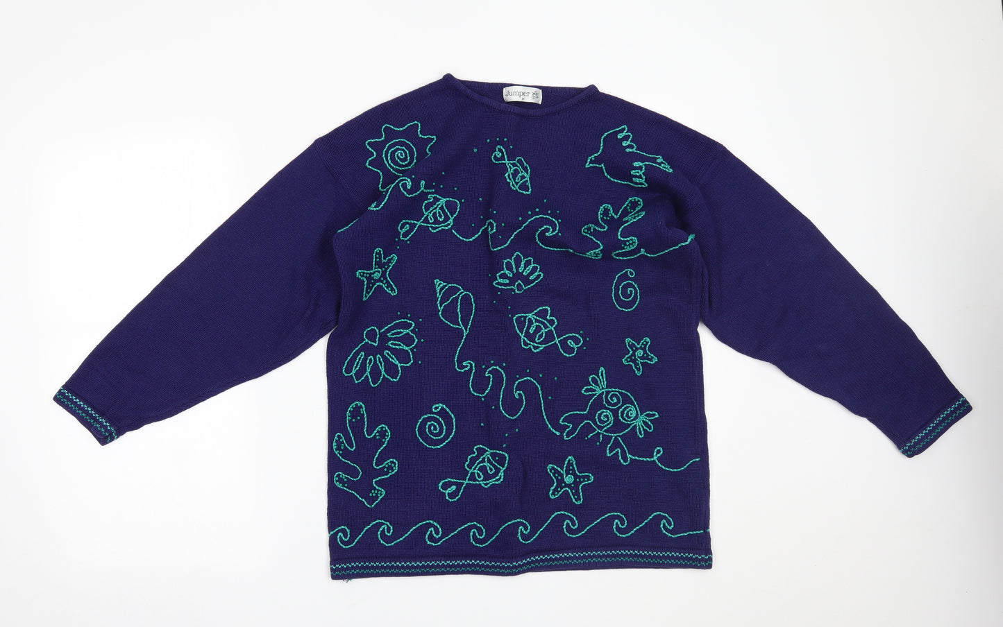 Jumper Womens Purple   Pullover Jumper Size M