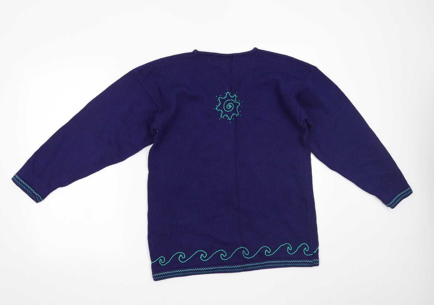Jumper Womens Purple   Pullover Jumper Size M