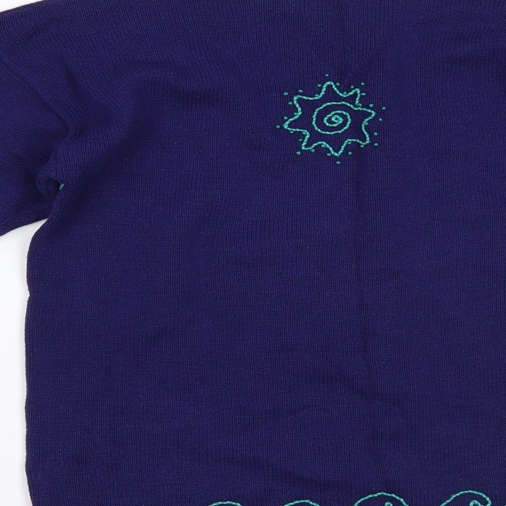 Jumper Womens Purple   Pullover Jumper Size M