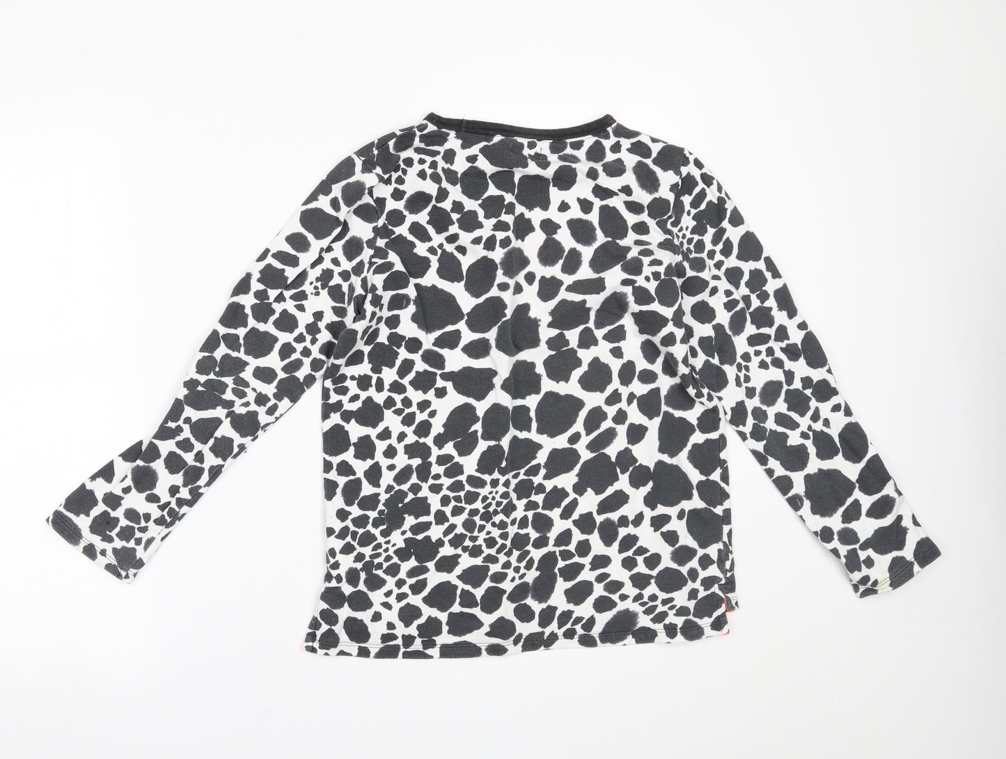 NEXT Girls Multicoloured Animal Print  Pullover Jumper Size 12 Years