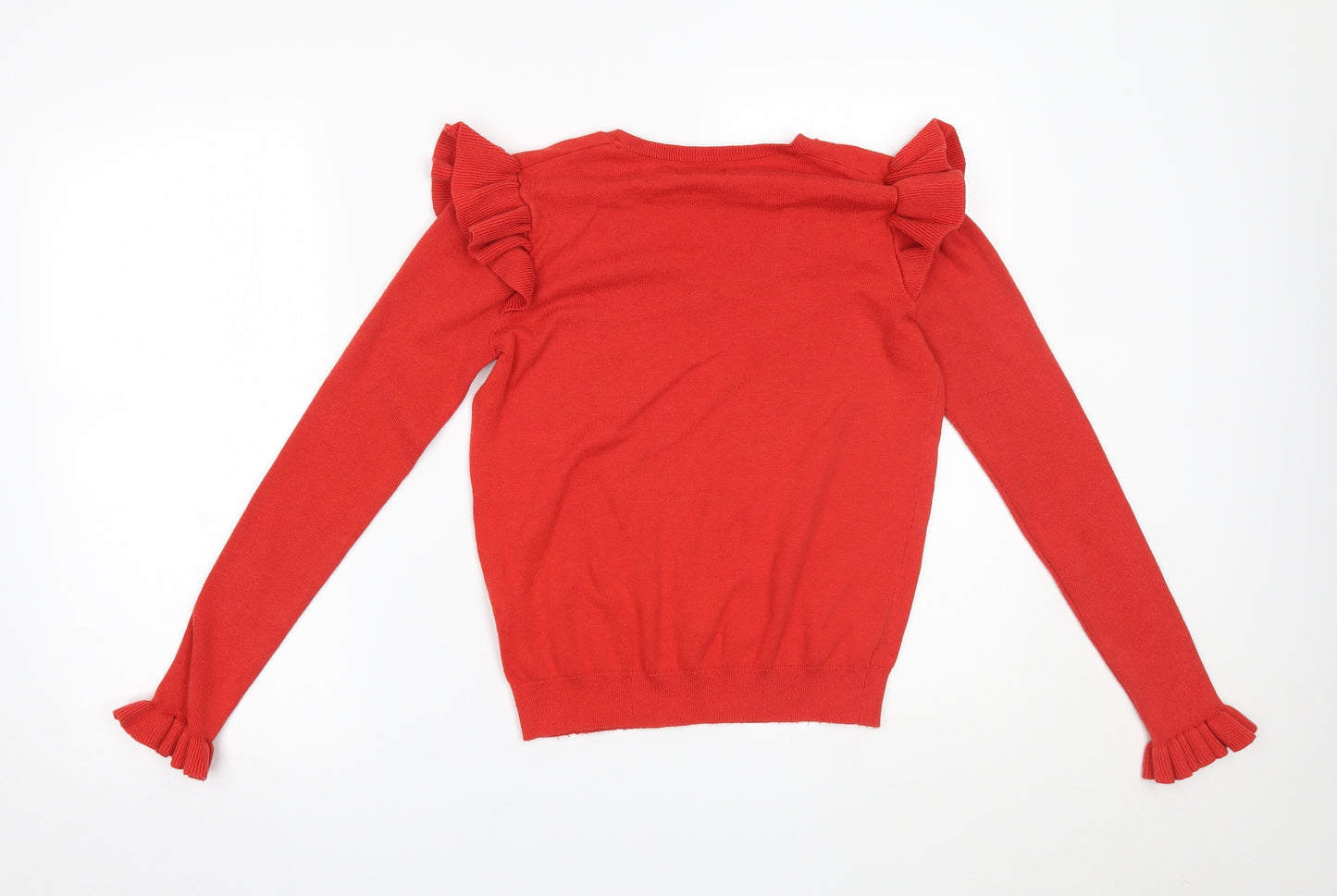 Papaya Womens Red   Basic Blouse Size 10