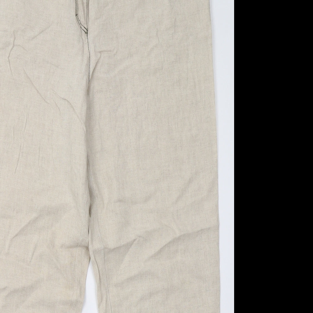 godske Womens Beige   Trousers  Size 16 L32 in