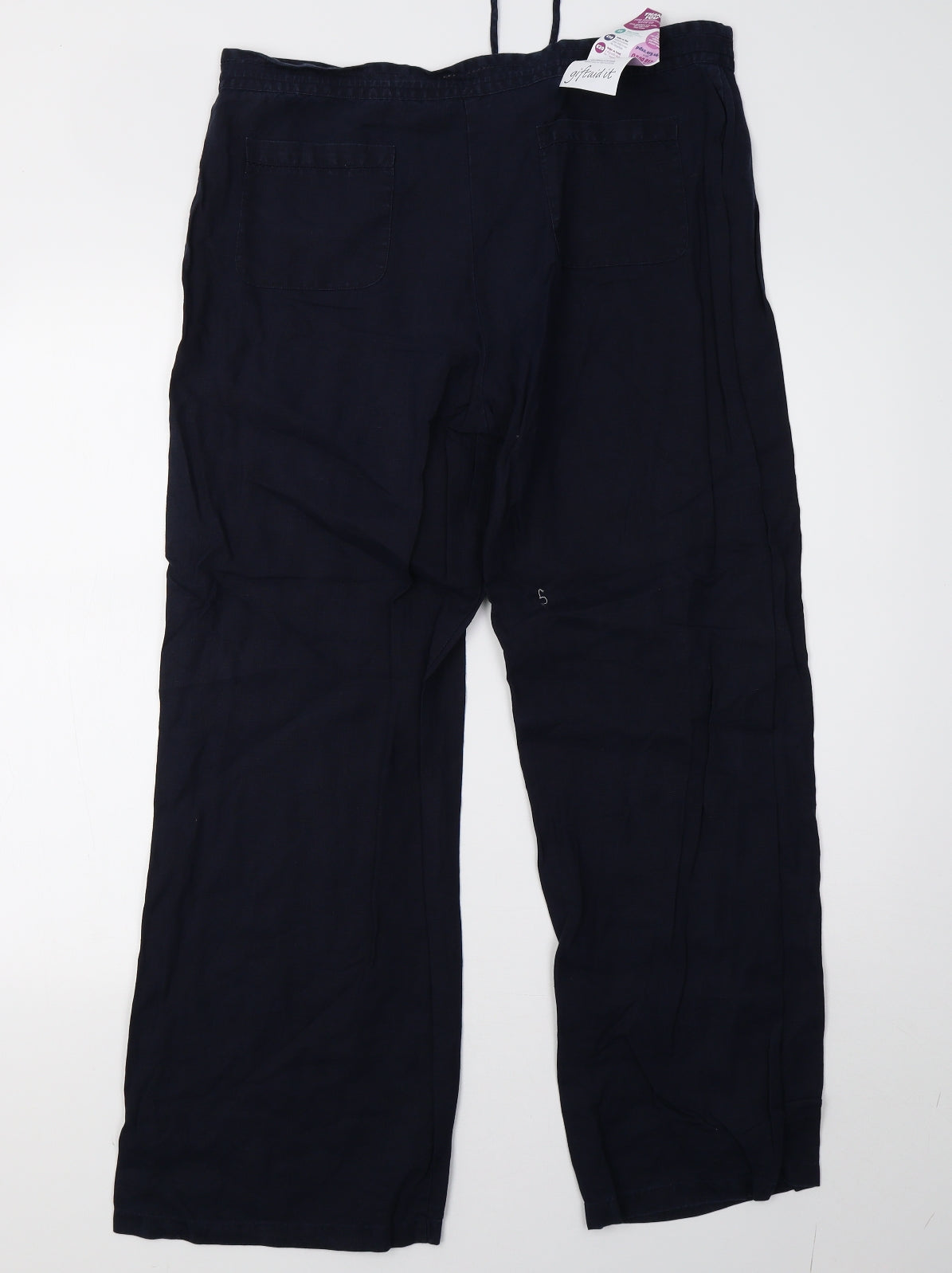 Marks and Spencer Womens Blue   Trousers  Size 14 L30 in