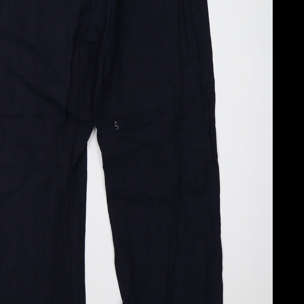 Marks and Spencer Womens Blue   Trousers  Size 14 L30 in