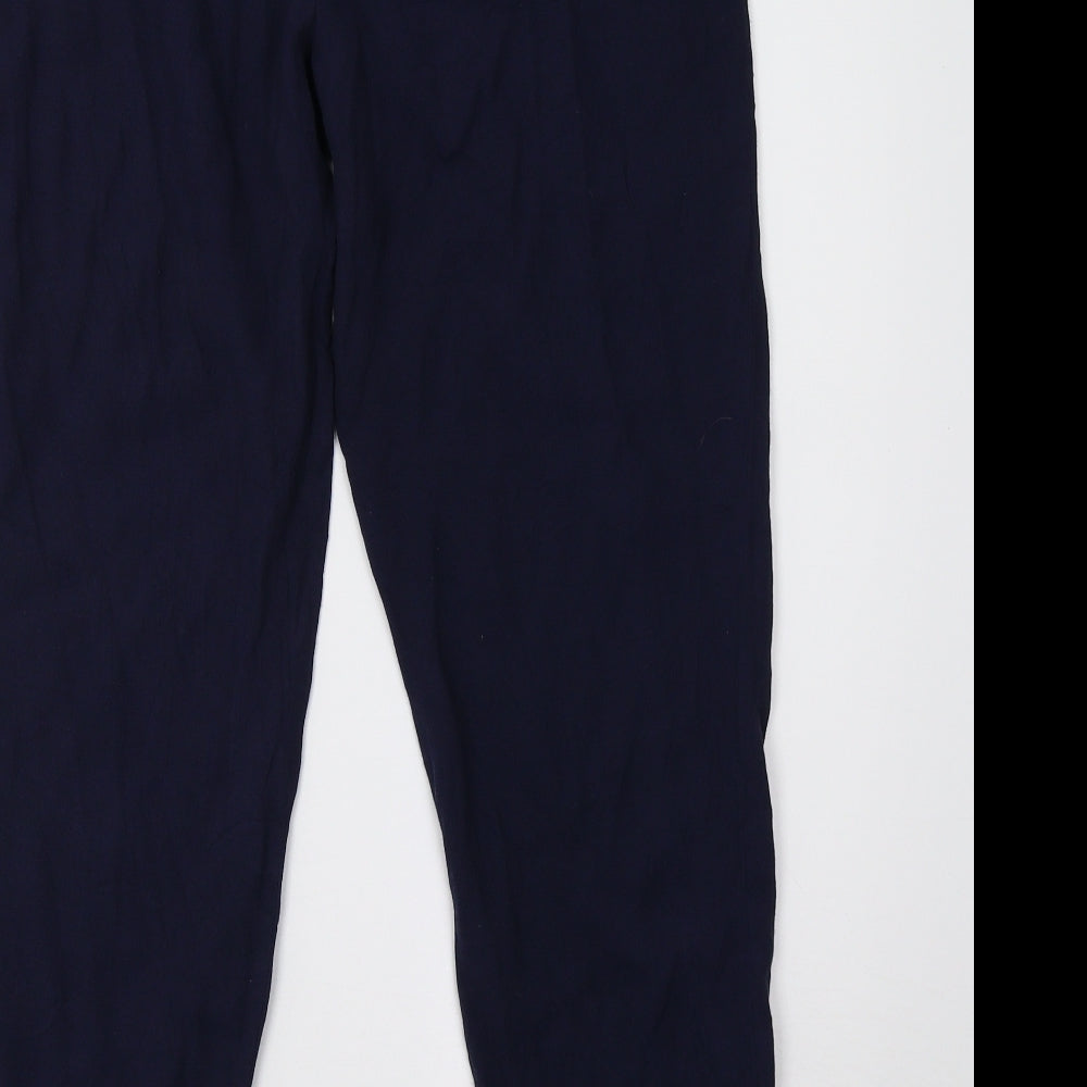Bonmarché Womens Blue   Trousers  Size 12 L28 in