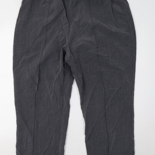 BM Womens Grey   Trousers  Size 22 L29 in