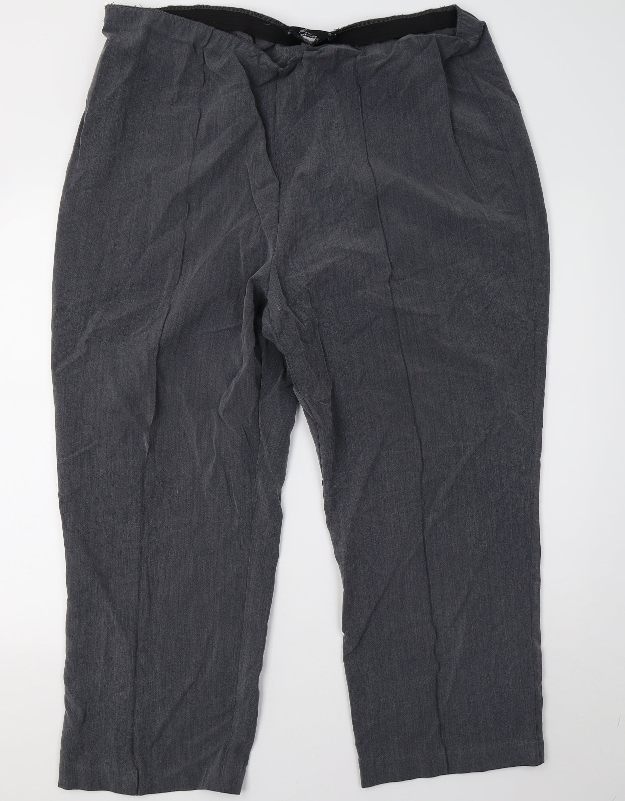 BM Womens Grey   Trousers  Size 22 L29 in