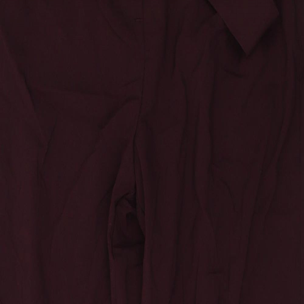 Marks and Spencer Womens Purple   Trousers  Size 10 L29 in