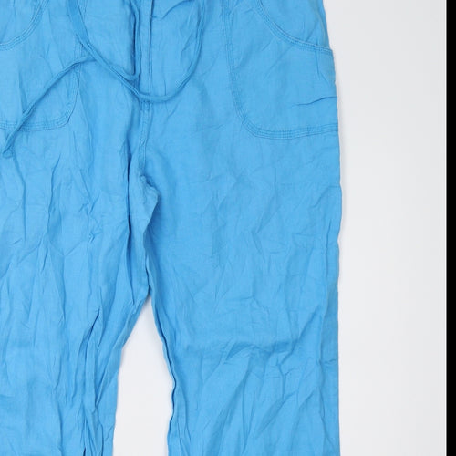Primark Womens Blue   Trousers  Size 16 L30 in