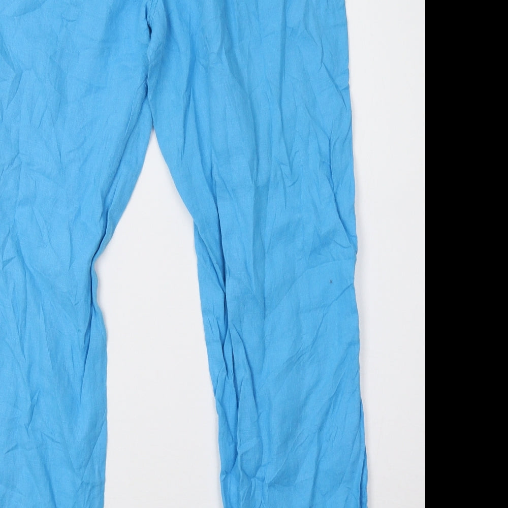 Primark Womens Blue   Trousers  Size 16 L30 in