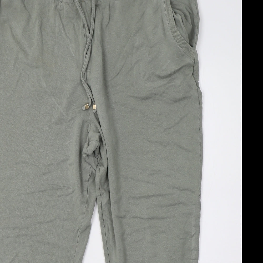 F&F Womens Green   Jogger Trousers Size 22 L29 in