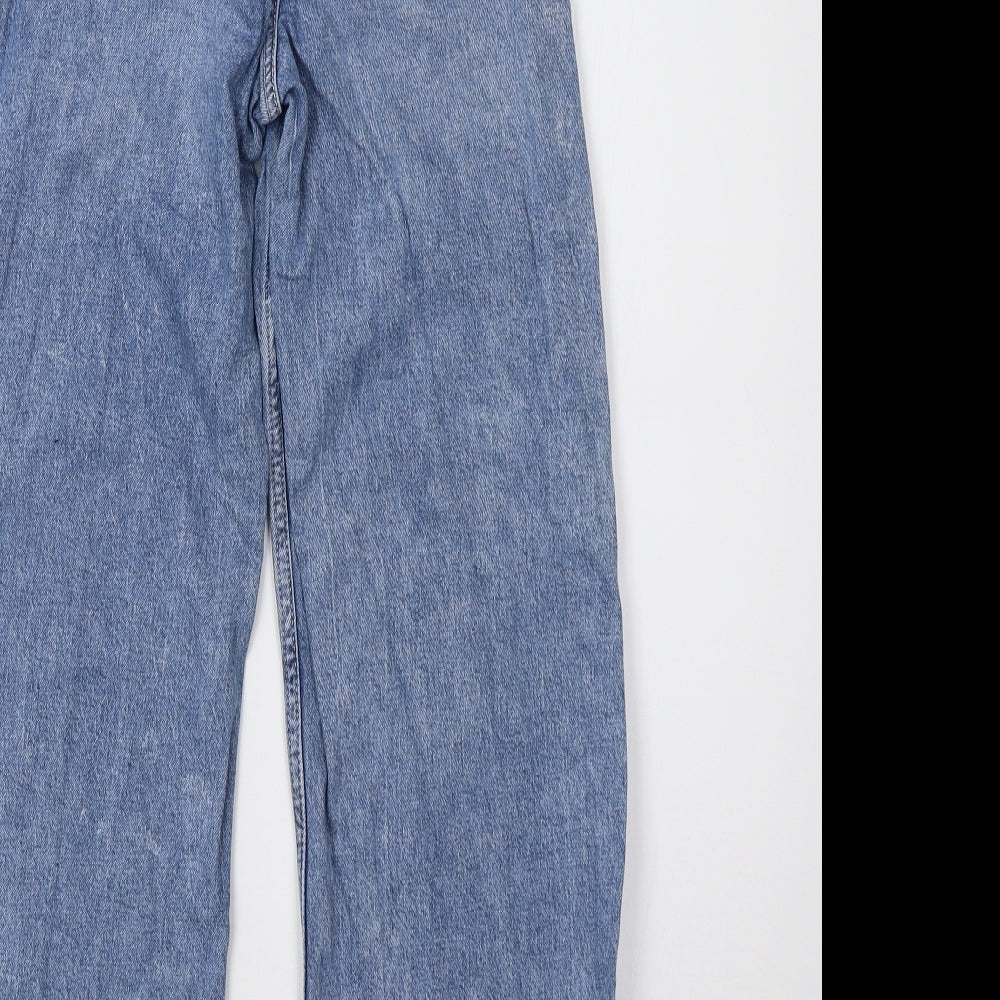 Primark Girls Blue  Denim Wide-Leg Jeans Size 10-11 Years