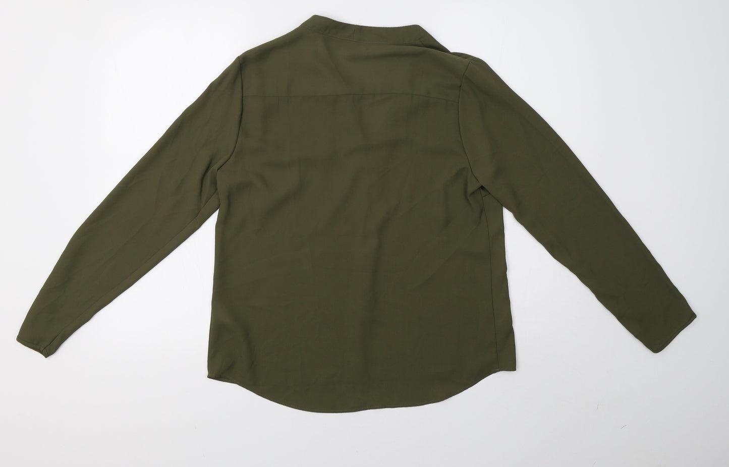Primark Womens Green  Mesh Pullover Sweatshirt Size 12