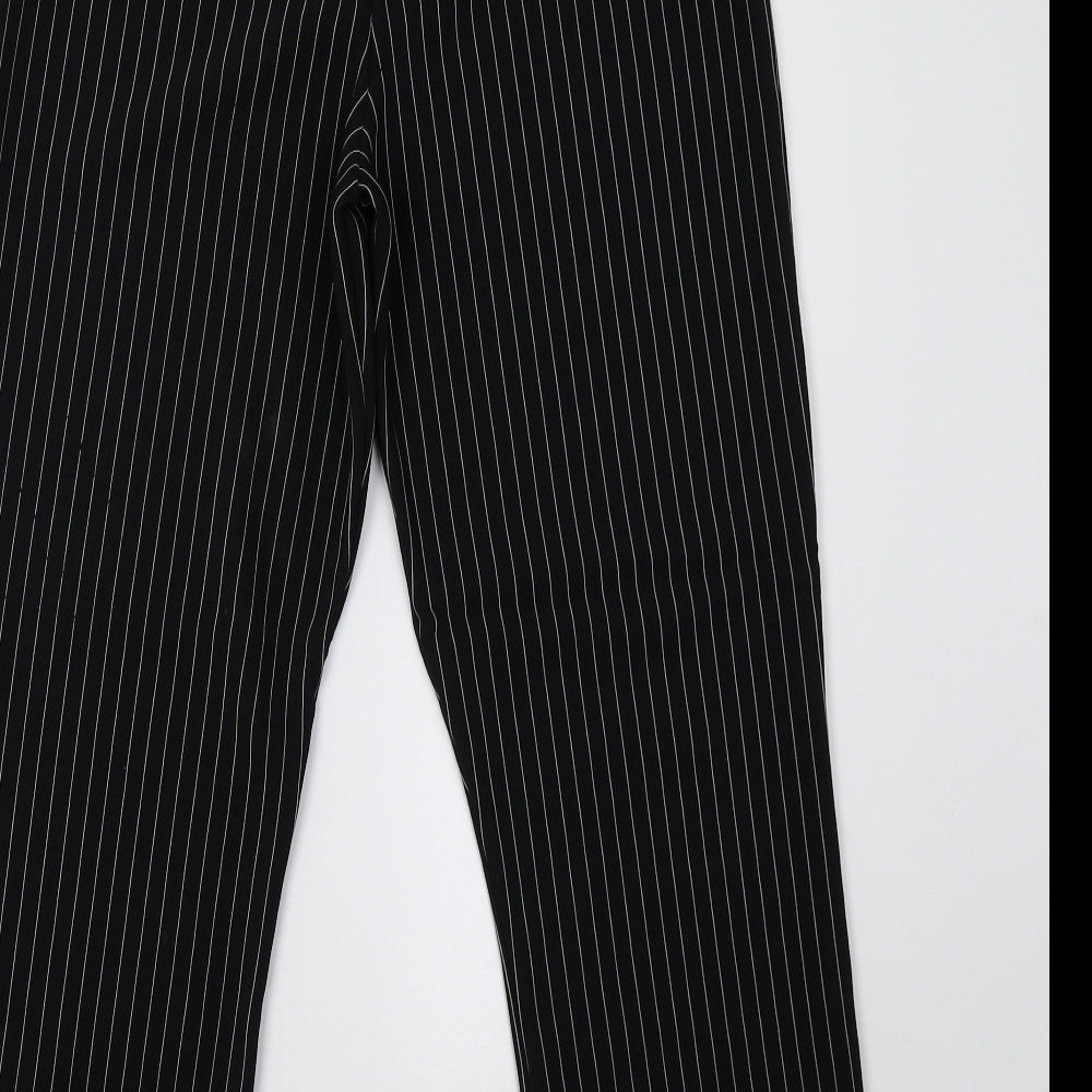 gloss Womens White Striped  Trousers  Size 8 L24 in