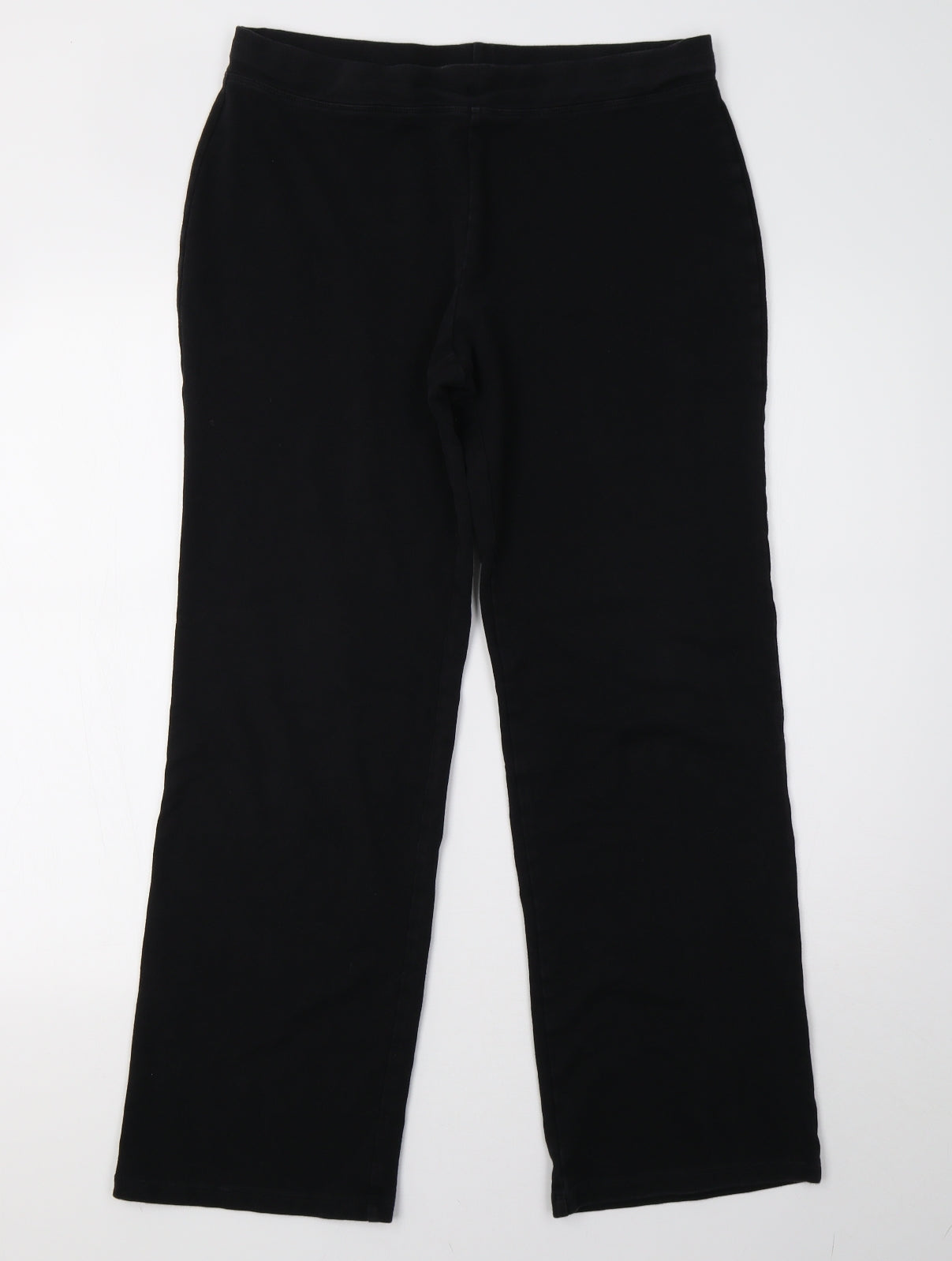 Marks and Spencer Womens Black   Trousers  Size 14 L29 in