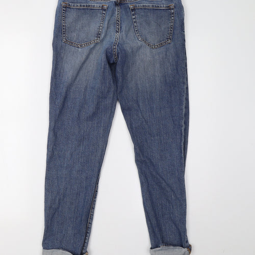 Gap Womens Blue  Denim Straight Jeans Size 6 L26 in