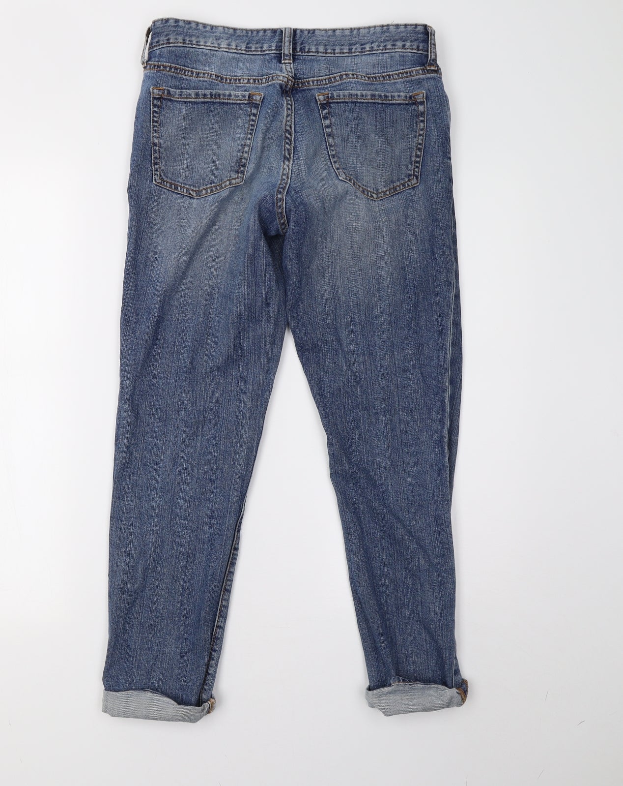 Gap Womens Blue  Denim Straight Jeans Size 6 L26 in