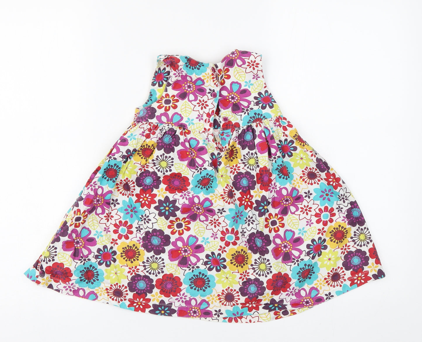Mothercare Baby Multicoloured Floral  Fit & Flare  Size 12-18 Months