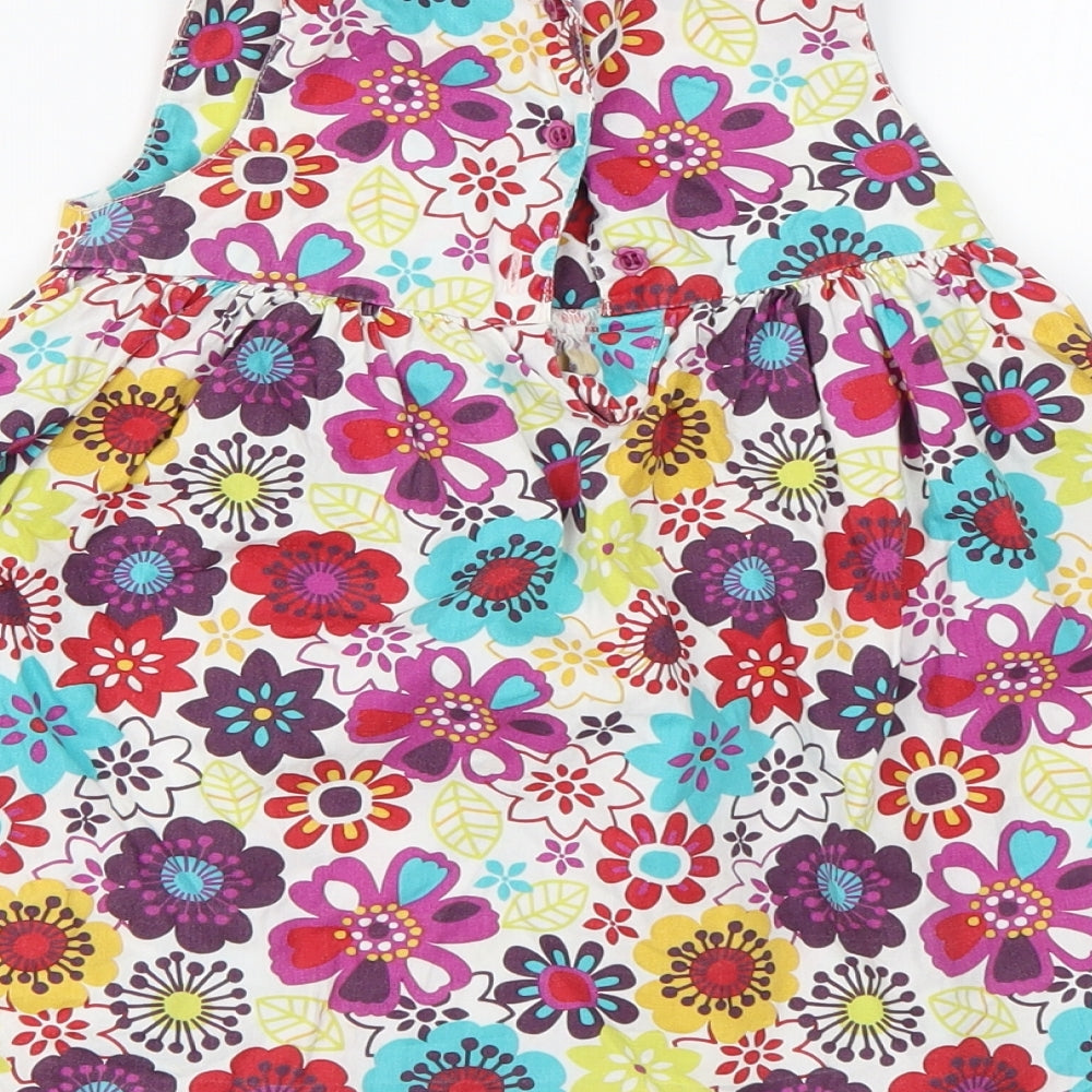 Mothercare Baby Multicoloured Floral  Fit & Flare  Size 12-18 Months