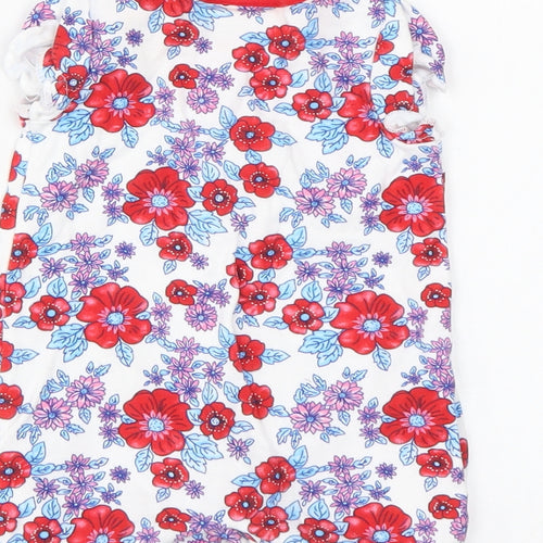 MiniClub Baby Multicoloured Floral  Romper One-Piece Size 0-3 Months