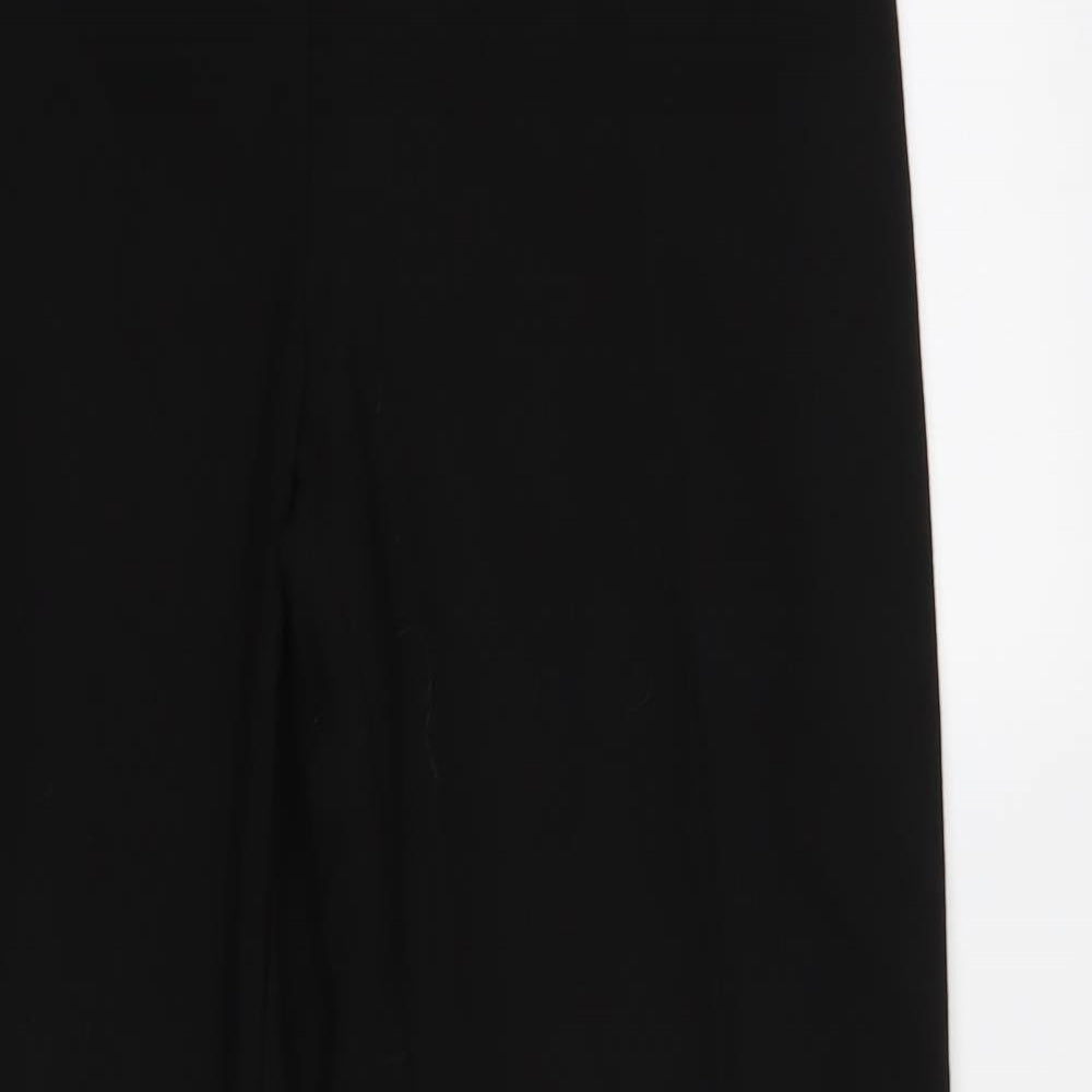 Agenda Womens Black   Dress Pants Trousers Size 16 L29 in