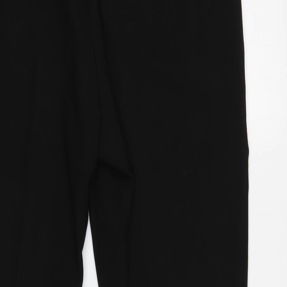 Agenda Womens Black   Dress Pants Trousers Size 16 L29 in